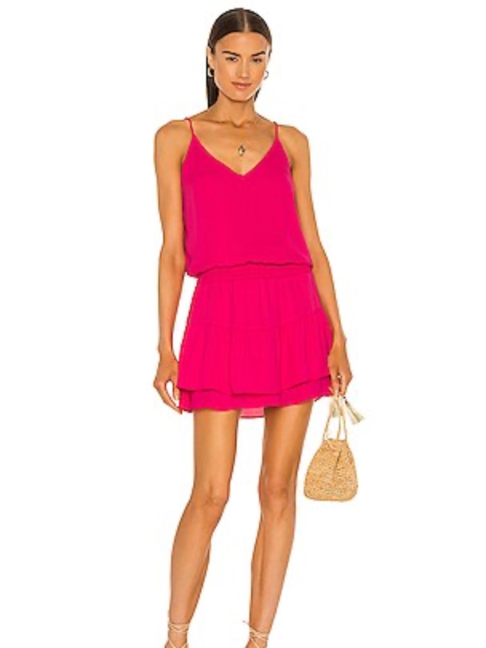 REVOLVE Krisa smocked drop waist dress